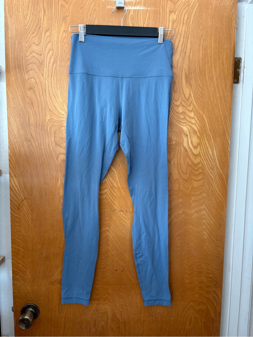lululemon athletica Dusty Blue High-Rise Leggings 8